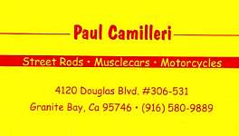 Camilleri's Auto Works, Paul Camilleri, Granite Bay, CA