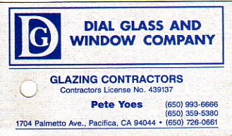 Dial Glass  