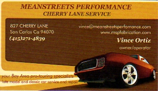 Mean Streets Performance 