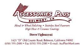 Accessories Plus, Ron Zamagni, Belmont, CA